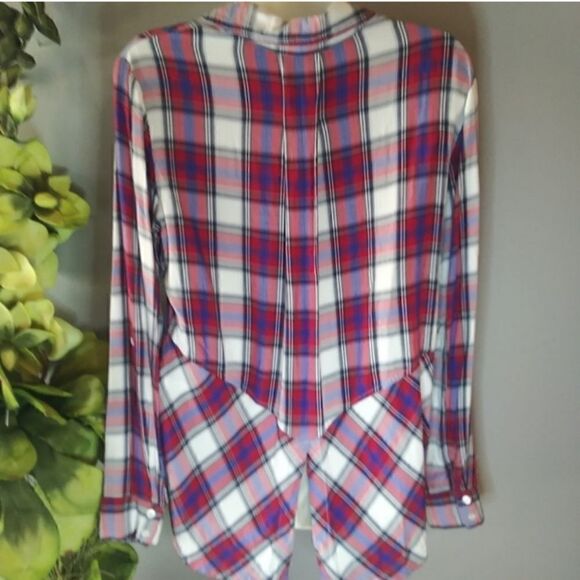 Sam Edelman plaid button down - Picture 5 of 10
